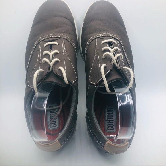 FootJoy 54263 Mens brown Contour Leather Spikeless Golf Shoes Size 11.5M - Picture 11 of 11